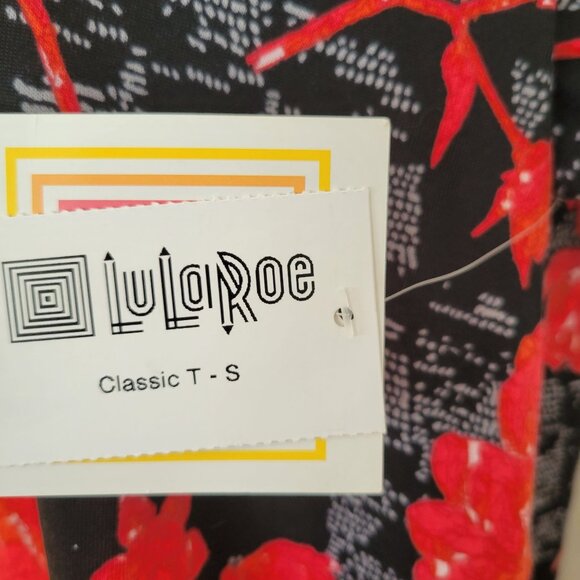 5 LuLaRoe Fall Autumn Theme Multicolor Patterned T Shirts Bundle S Perfect Class - Picture 12 of 15
